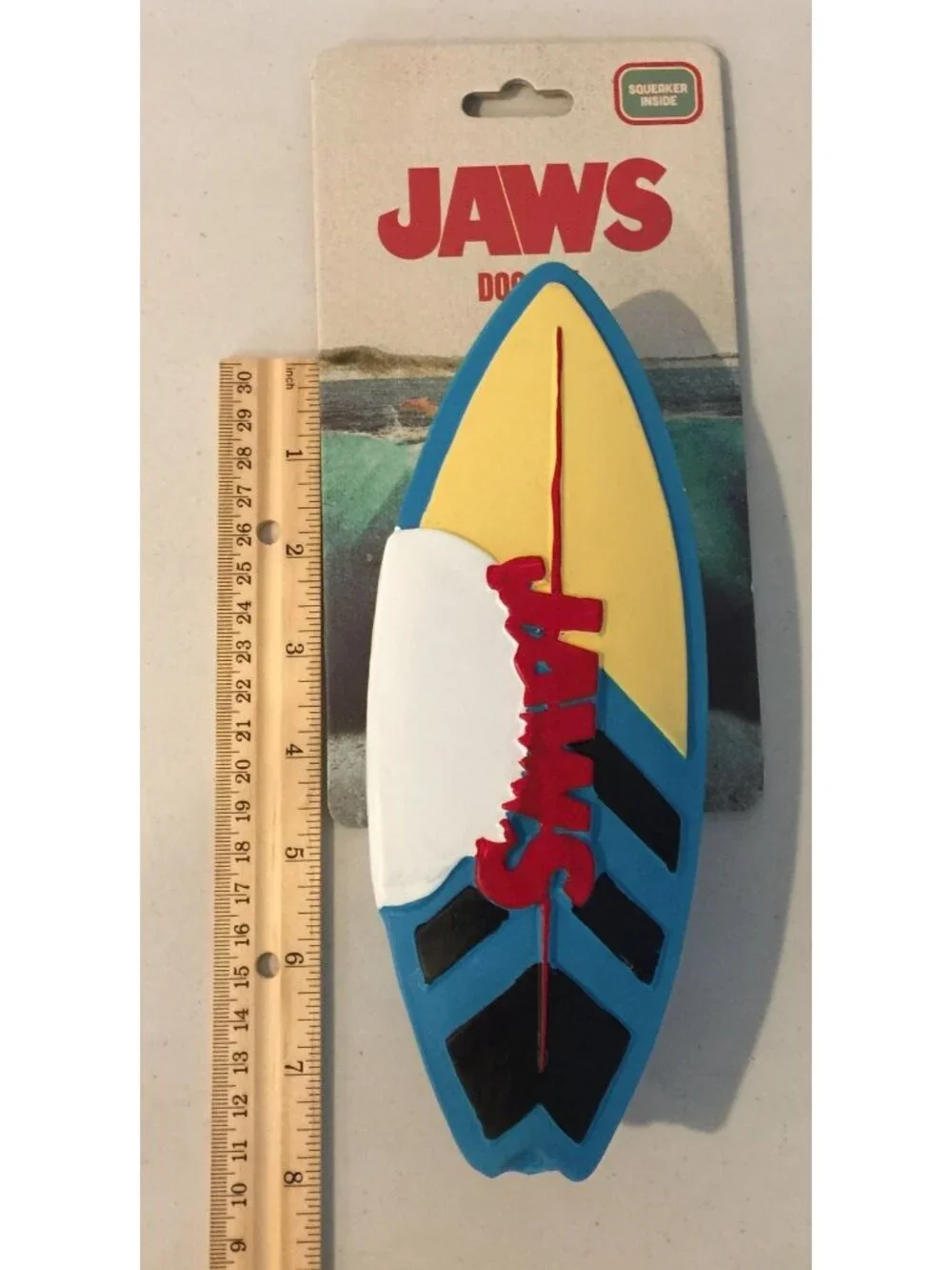 JAWS Rubber Surfboard Squeaker 8